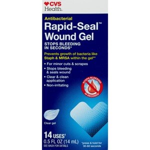 CVS Health Antibacterial Rapid-Seal Wound Gel, 0.5 FL Oz - 0.5 Oz