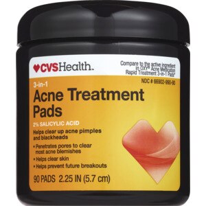  CVS Health Daily Acne Fighting Pads, 90CT 