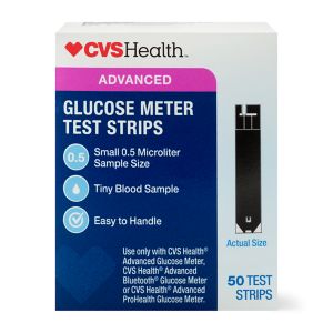 how to use cvs glucose meter test strips