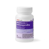 CVS Health Melatonin + Ashwagandha Sleep & Stress Support Capsules, 30 CT, thumbnail image 2 of 6