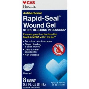 CVS Health Antibacterial Rapid-Seal Wound Gel, 0.3 FL Oz - 0.3 Oz