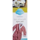 Restor Style 3-Piece Ultra-Soft Spa Set, thumbnail image 4 of 5