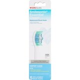CVS Health Smilesonic Pro Essential Clean Antibacterial Replacement Brush Heads, thumbnail image 1 of 2