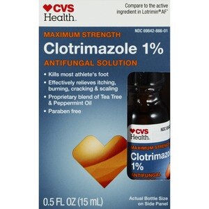 CVS Health - Solución antifúngica con clotrimazol al 1%