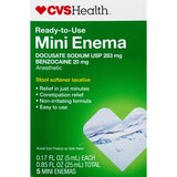 CVS Health Ready-to-Use Mini Enema, thumbnail image 1 of 5