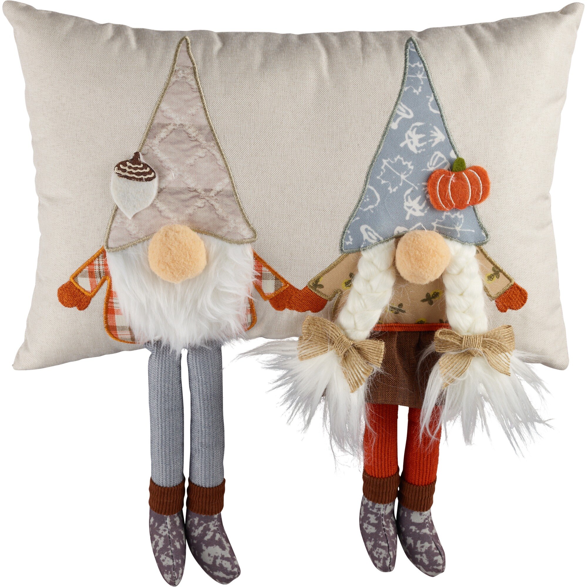 Gnomes Pillow, 14in x 9in