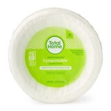 Total Home Earth Essentials Compostable Dessert Plate, 6 in, 20 ct, thumbnail image 1 of 4