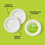 Total Home Earth Essentials Compostable Dessert Plate, 6 in, 20 ct, thumbnail image 2 of 7