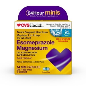 CVS Health Esomeprazole Magnesium Delayed-Release Capsules, 20 mg, Acid Reducer 14'S