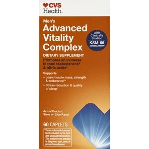  CVS Health Men's Advanced Vitality Complex, 60 CT 