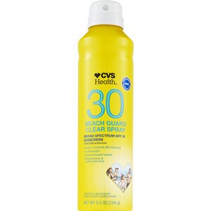 CVS Health Beach Guard Clear Sunscreen Spray 6.5 OZ