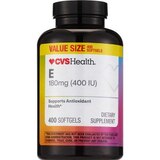 CVS Health Vitamin E 400 IU Softgels, 400 CT, Twin Pack, thumbnail image 1 of 4