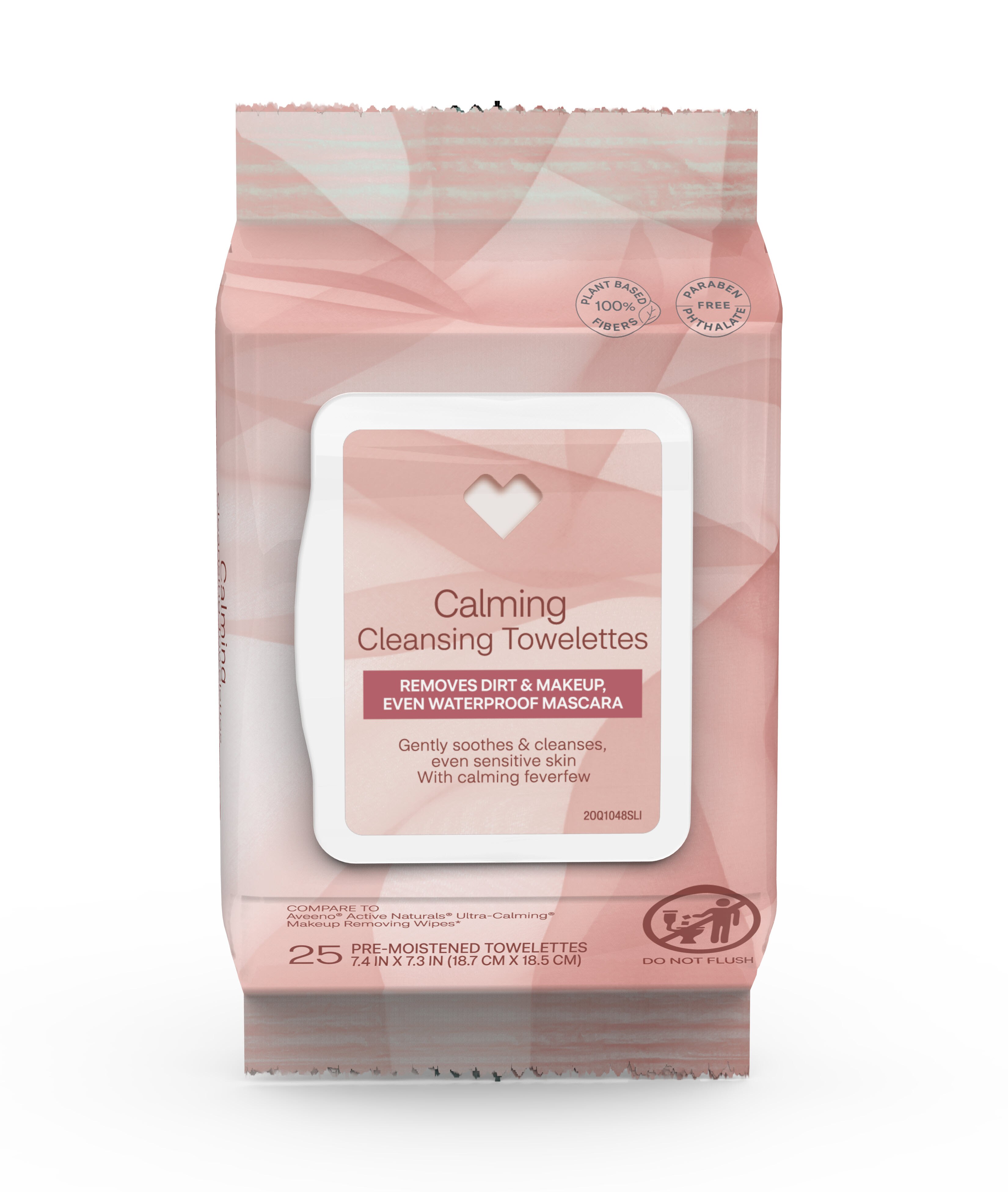 CVS Beauty Calming Cleansing Towelettes, 25/Pack - 25 Ct