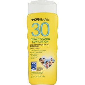 CVS Health Beach Guard - Loción de protección solar, 6.7 oz, FPS 70