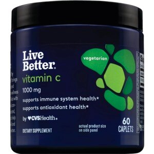 Live Better Vitamin C Supplement, 1000 mg, 60 CT