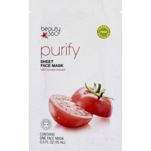 Beauty 360 Hydrating Purifying Tissue Facial Mask , CVS