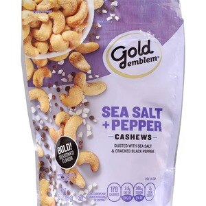 Gold Emblem Salt & Pepper Cashews, 8 Oz , CVS