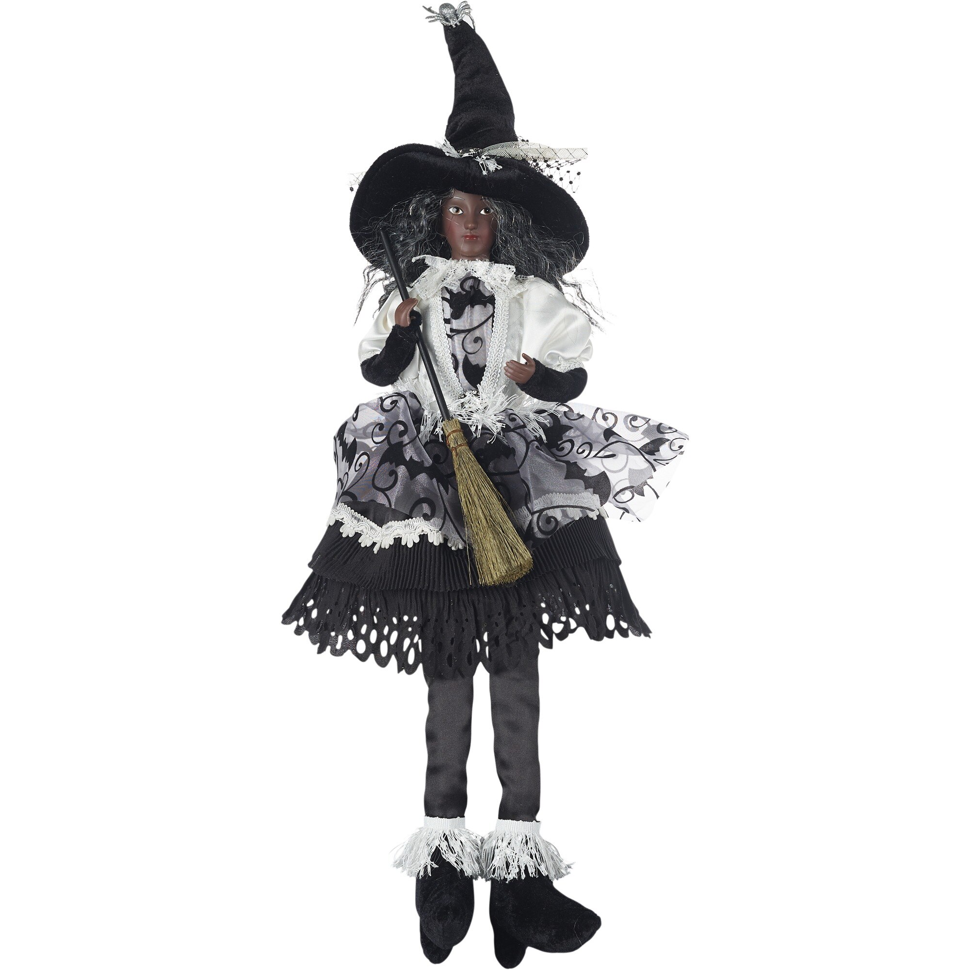 Spooky Village Sitting Witch, 23 in
