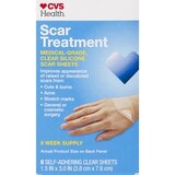 CVS Health Silicone Scar Treatment Sheet, thumbnail image 1 of 4