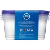 Total Home Deep Dish Storage Containers, 3CT, thumbnail image 3 of 4