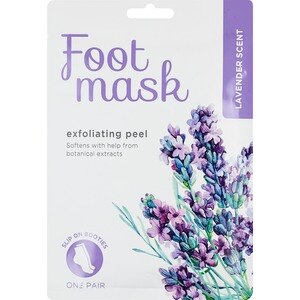 CVS Health Foot Mask, Exfoliating Peel, Lavender Scent, 1CT
