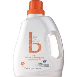 Just The Basics OXI Liquid Laundry Detergent, Summit Fresh Scent, 100 Oz , CVS