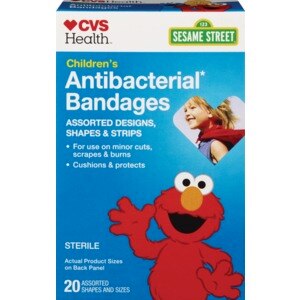 CVS Health Children's Anti-Bacterial Bandages 20CT