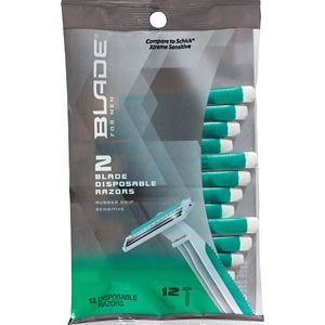 Blade Men's 2-Blade Disposable Razors, 12 Ct , CVS