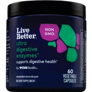 Live Better Ultra Digestion - Suplemento dietario, 60 u.