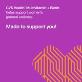 CVS Health Womens Multivitamin + Biotin, 120CT, thumbnail image 3 of 8