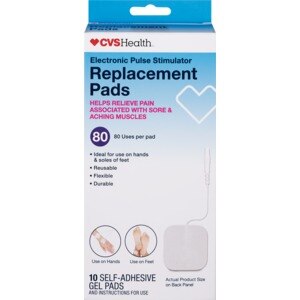 CVS Health Electronic Pulse Stimulator Replacement Pad, 10CT