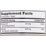 CVS Health Calcium & Vitamin D3 Tablets, 120 CT, thumbnail image 4 of 7