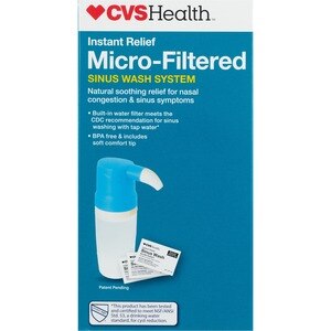 Cvs Health Instant Relief Micro Filtered Sinus Wash System With Photos Prices Reviews Cvs Pharmacy
