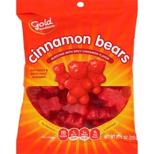 Gold Emblem Cinnamon Bears - Dulces, 8.25 oz
