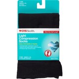 CVS Health Light Compression Socks Over-The-Calf Unisex, 1 Pair, thumbnail image 1 of 2