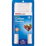 CVS Health Cotton Swabs Flexible Plastic Sticks, 375 CT, thumbnail image 1 of 2