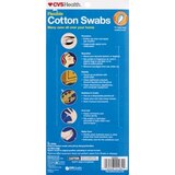 CVS Health Cotton Swabs Flexible Plastic Sticks, 375 CT, thumbnail image 2 of 2