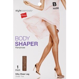 Style Essentials By Hanes Pantyhose BodyShaper SheerNude Q, Nude, Size B -  CVS Pharmacy
