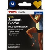 CVS Health Ankle Support Sleeve, thumbnail image 1 of 4