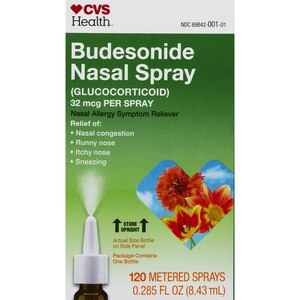CVS Health - Spray nasal con budesonide, 32 mcg, 120 dosis