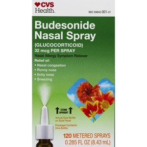  CVS Health Budesonide Nasal Spray 32mcg, 120 Dose 