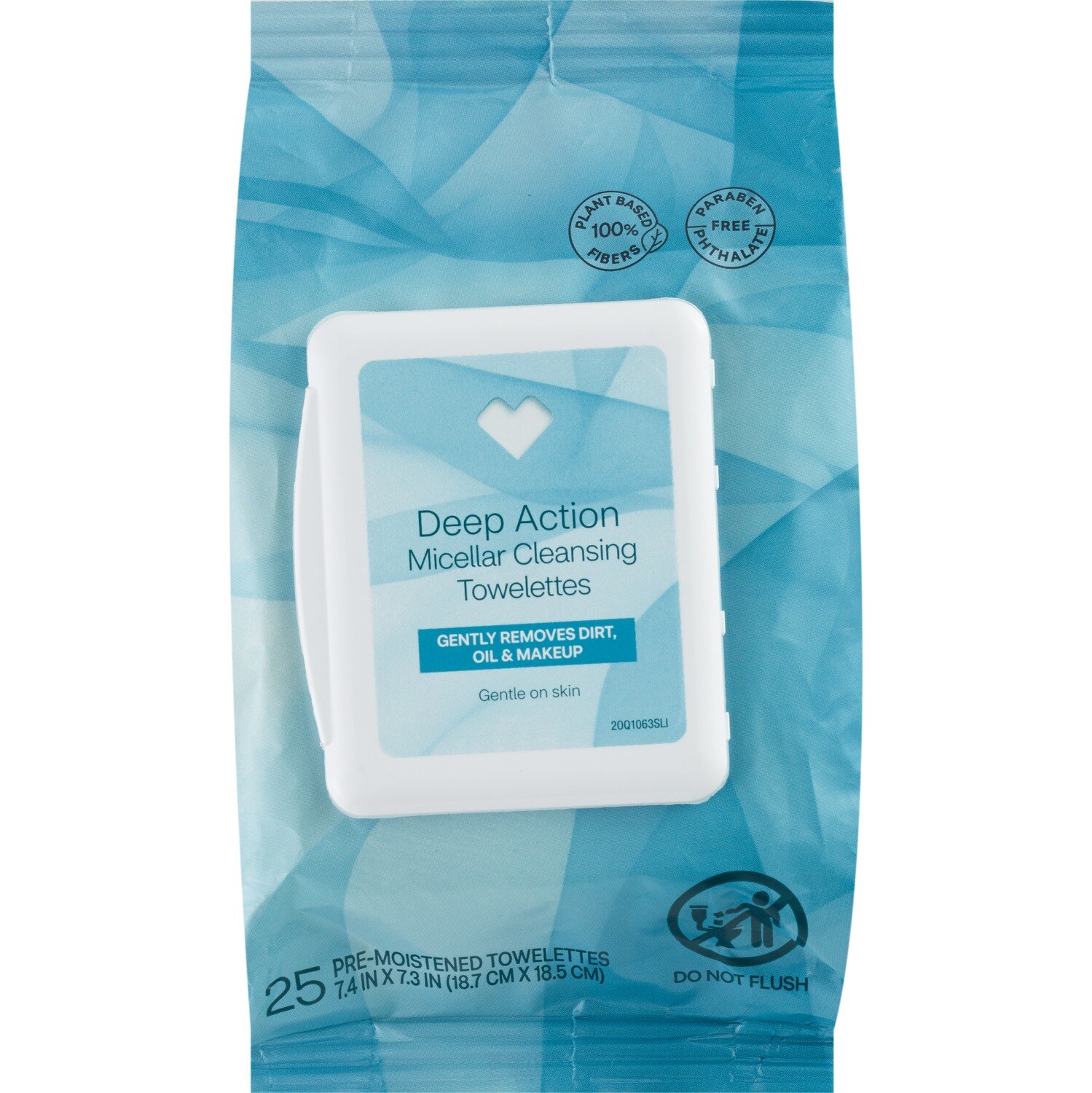 Beauty 360 Beauty Deep Action Micellar Facial Cleansing Cloths, 25CT , CVS