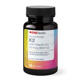 CVS Health Vitamin K2 with D3 Softgels, 60 CT, thumbnail image 5 of 6