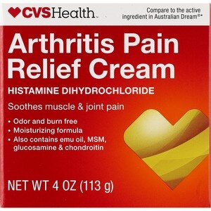  CVS Health Extra Arthritis Pain Relief Cream, 4 OZ 