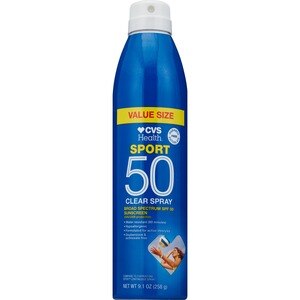 CVS Health Sport Clear Broad Spectrum Sunscreen Spray