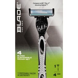  Blade Disposable Razor Set For Men 