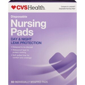 CVS Health - Almohadillas desechables para lactancia, 60 u.