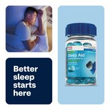 CVS Health Nighttime Sleep Aid Diphenhydramine HCI 50 MG Softgels, 96 CT, thumbnail image 5 of 8