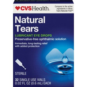 CVS Health Natural Tears Lubricant Eye Drops
