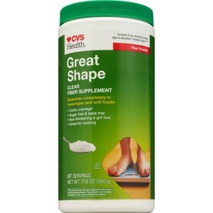 CVS Health Great Shape Fiber Powder, 17.6 Oz - 67DOSE